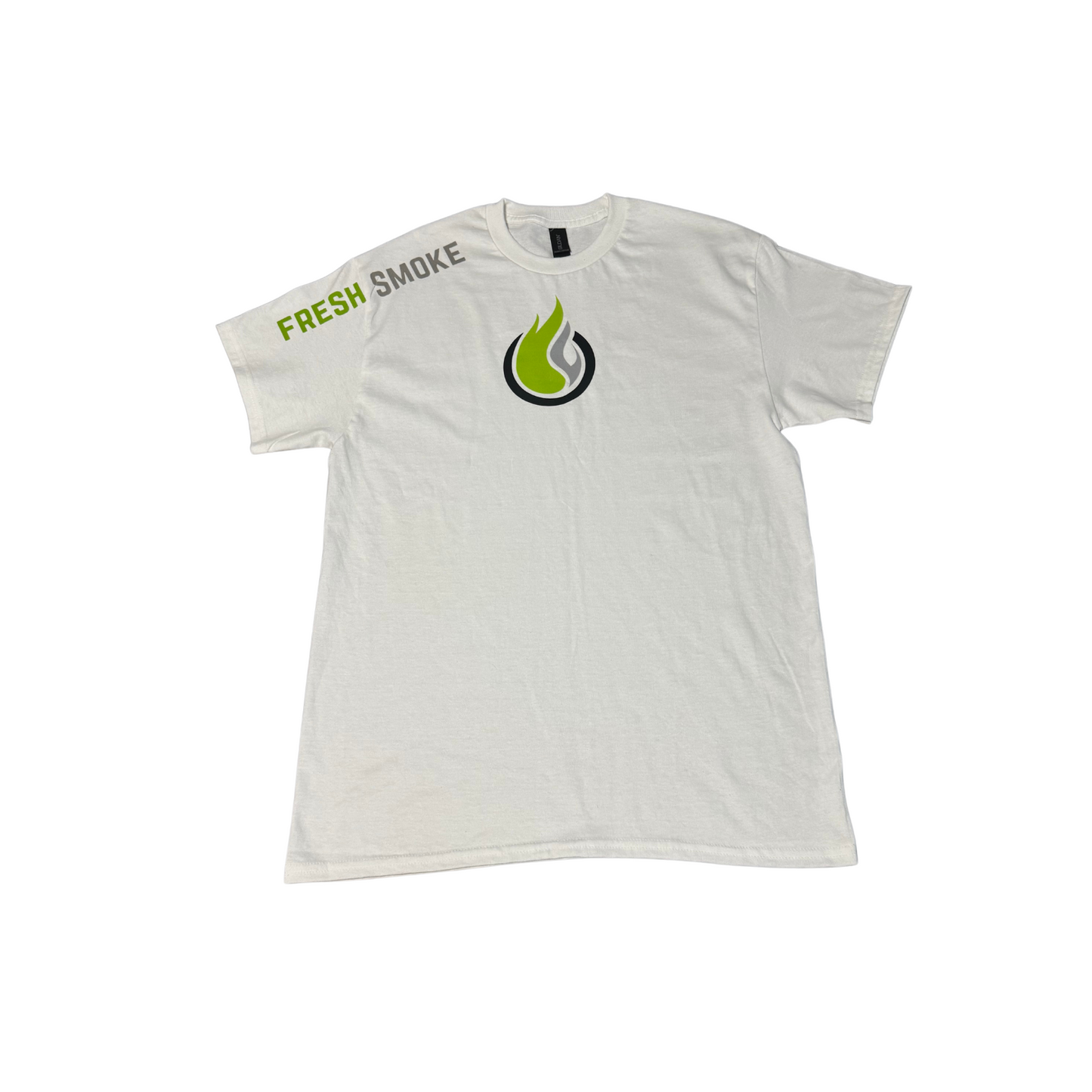 Fresh Smoke Logo T-Shirt Green Logo