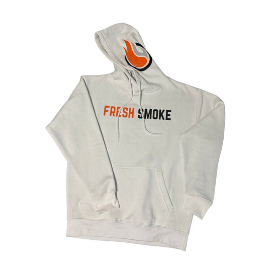 Fresh Smoke Logo Hoodie - Orange Logo
