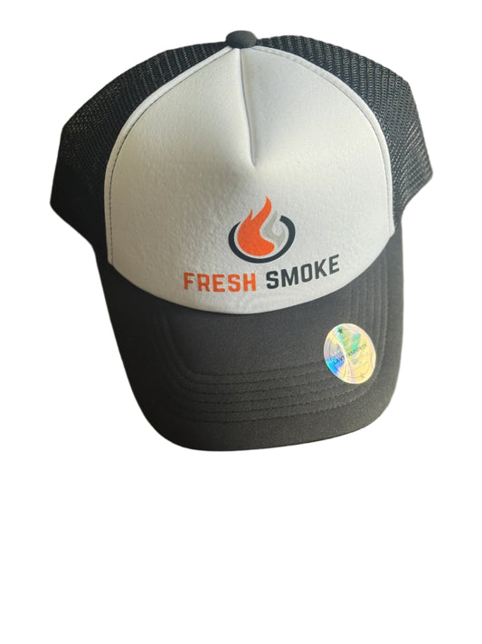 Fresh Smoke Orange Logo Hat